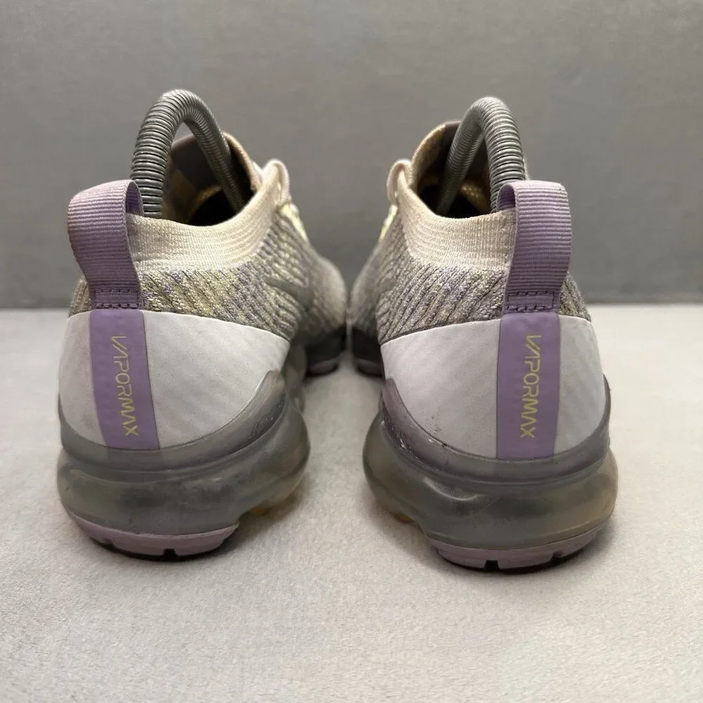 Womens Size 8 Nike Air VaporMax Flyknit 3 Shoes True White Running‎ Sneakers